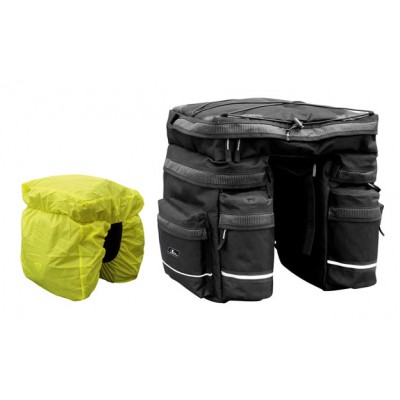 Kapsa TRIPLE na nosič 42,5L čierna + pláštenka
